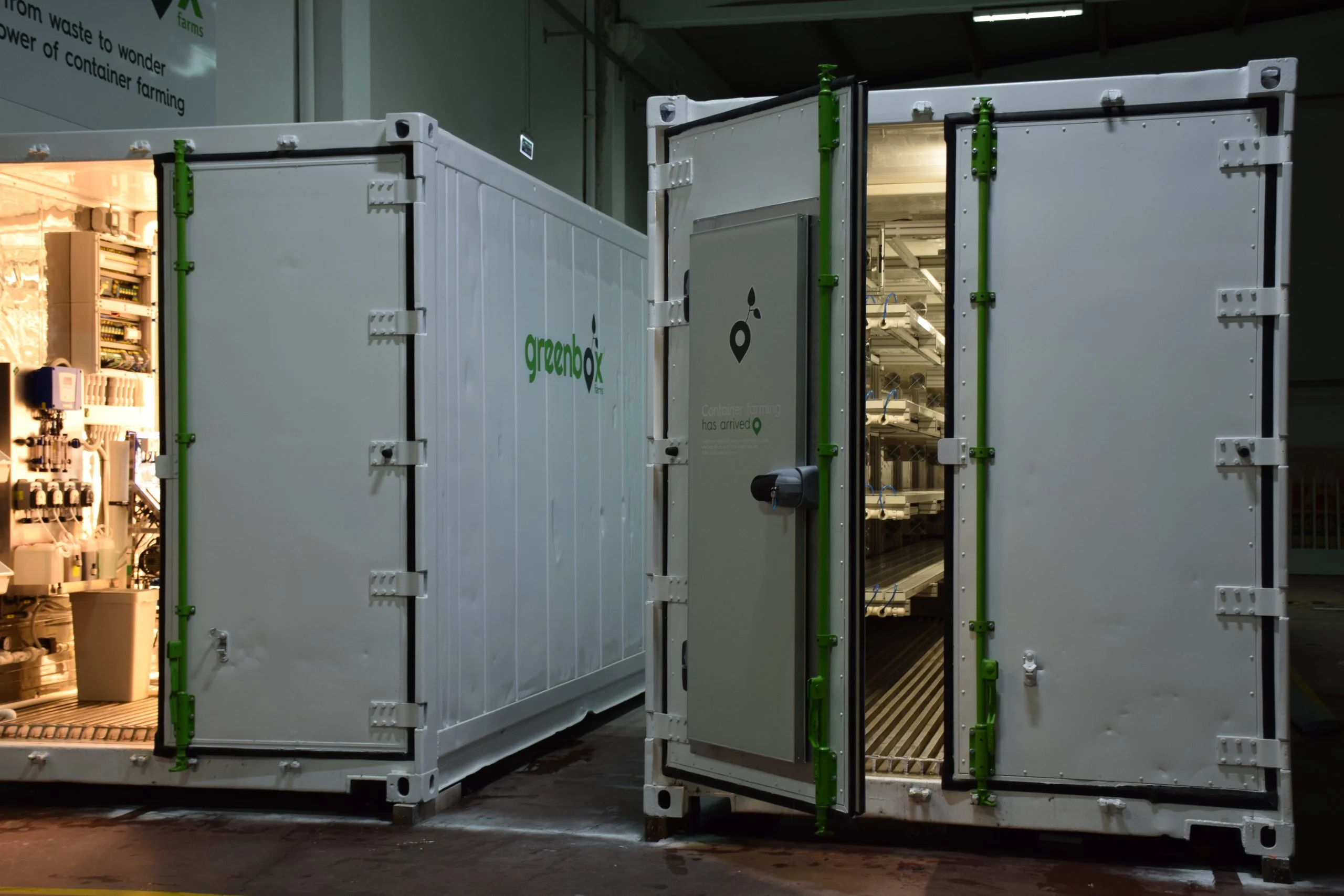 Hydroponic Container Farming